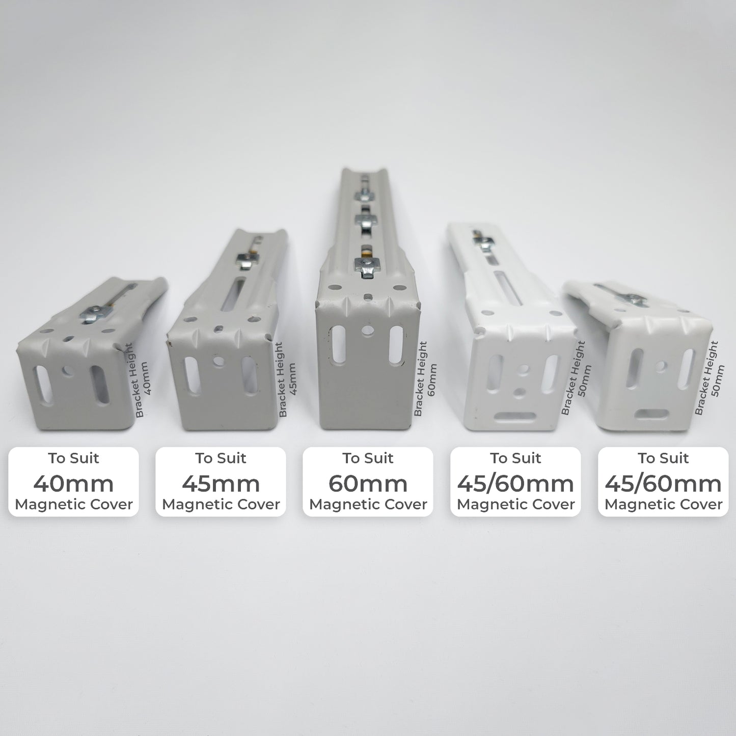 Curtain Standard 60mm FF Bracket Mag Cover Black