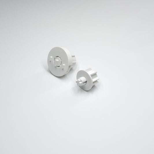 Roller Geared 38mm Winder White