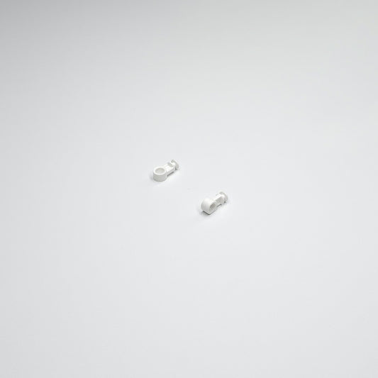 Curtain S-Fold Pendant Hook White