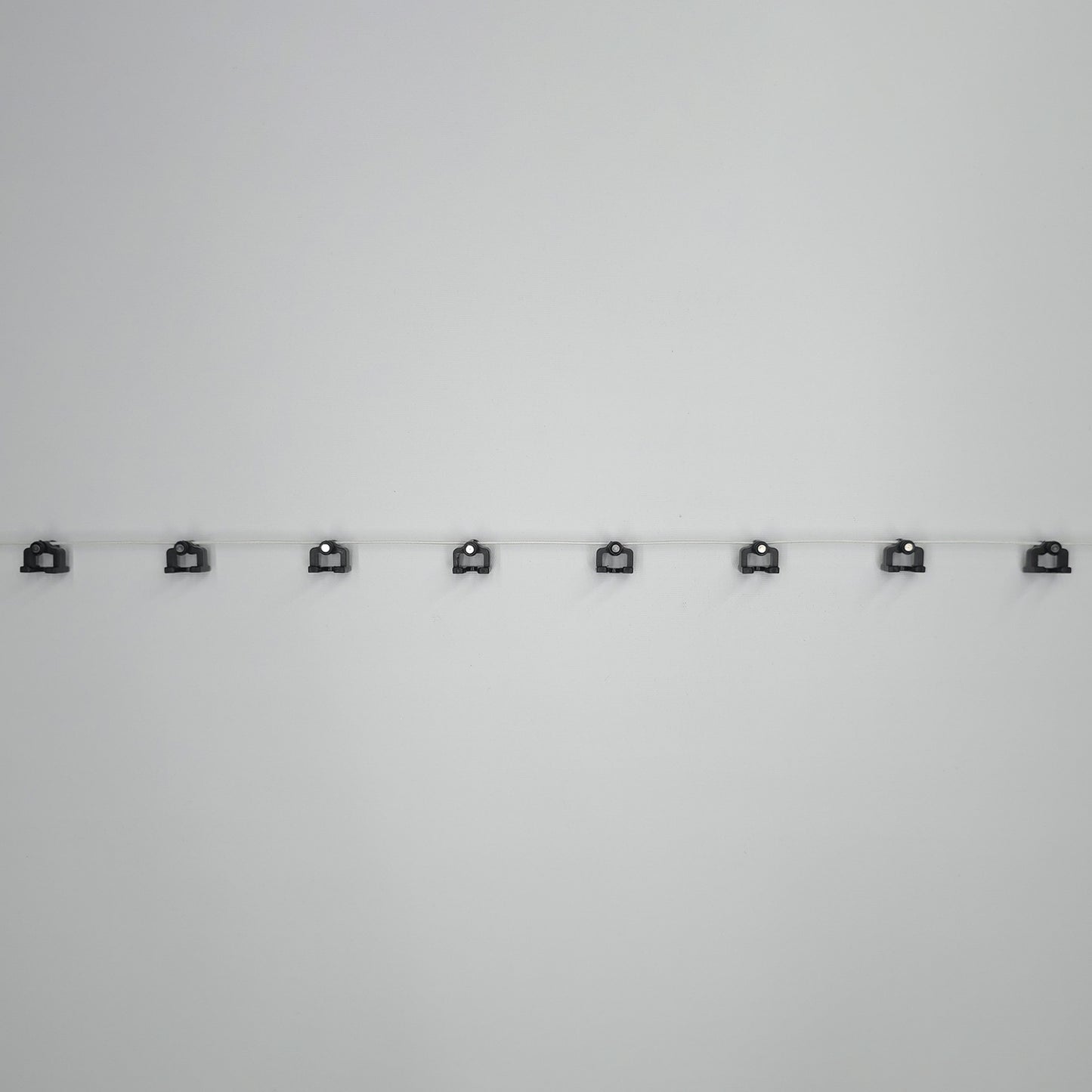 Curtain S-Fold 54mm Wheel Runner Black