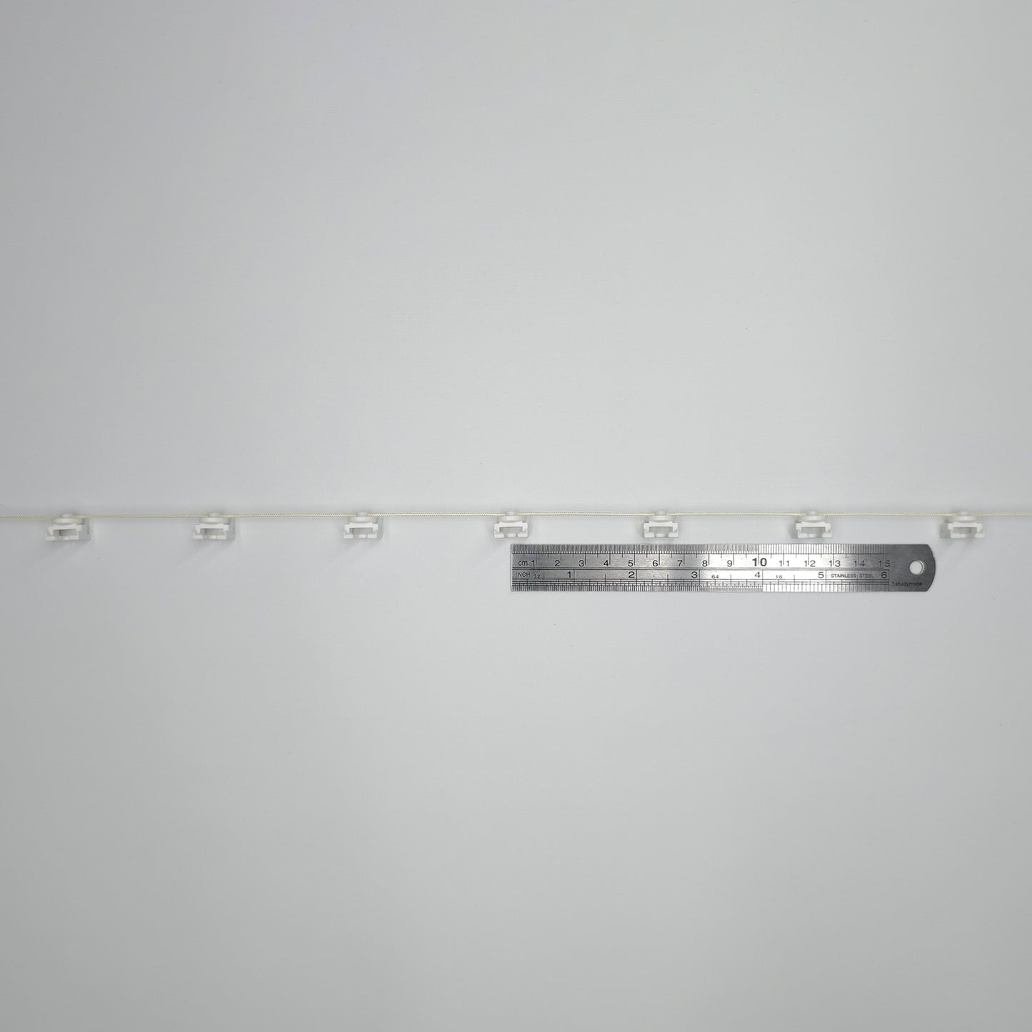 Curtain S-Fold 60mm Runner White