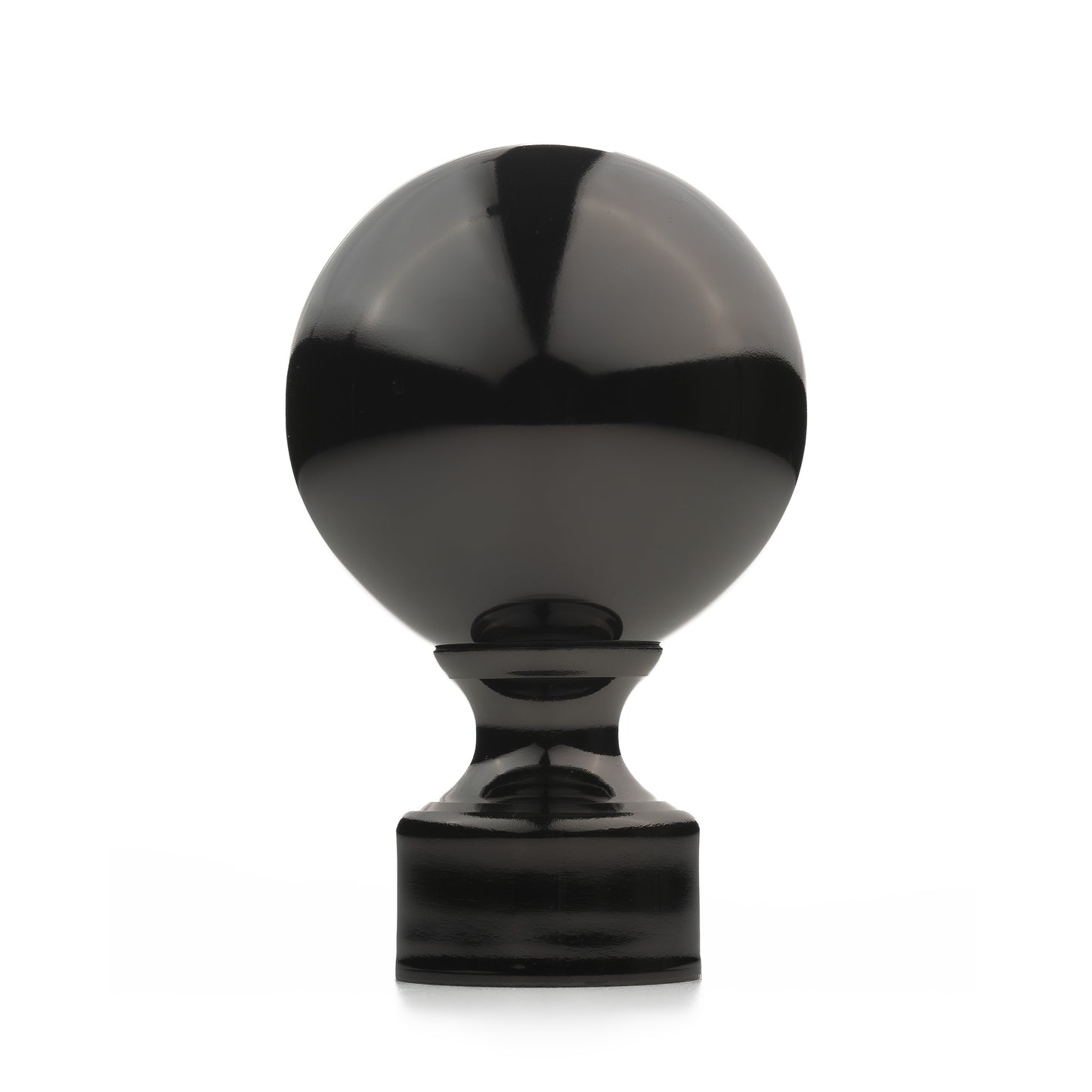 Curtain Standard R35 Ball Finial Black Onyx