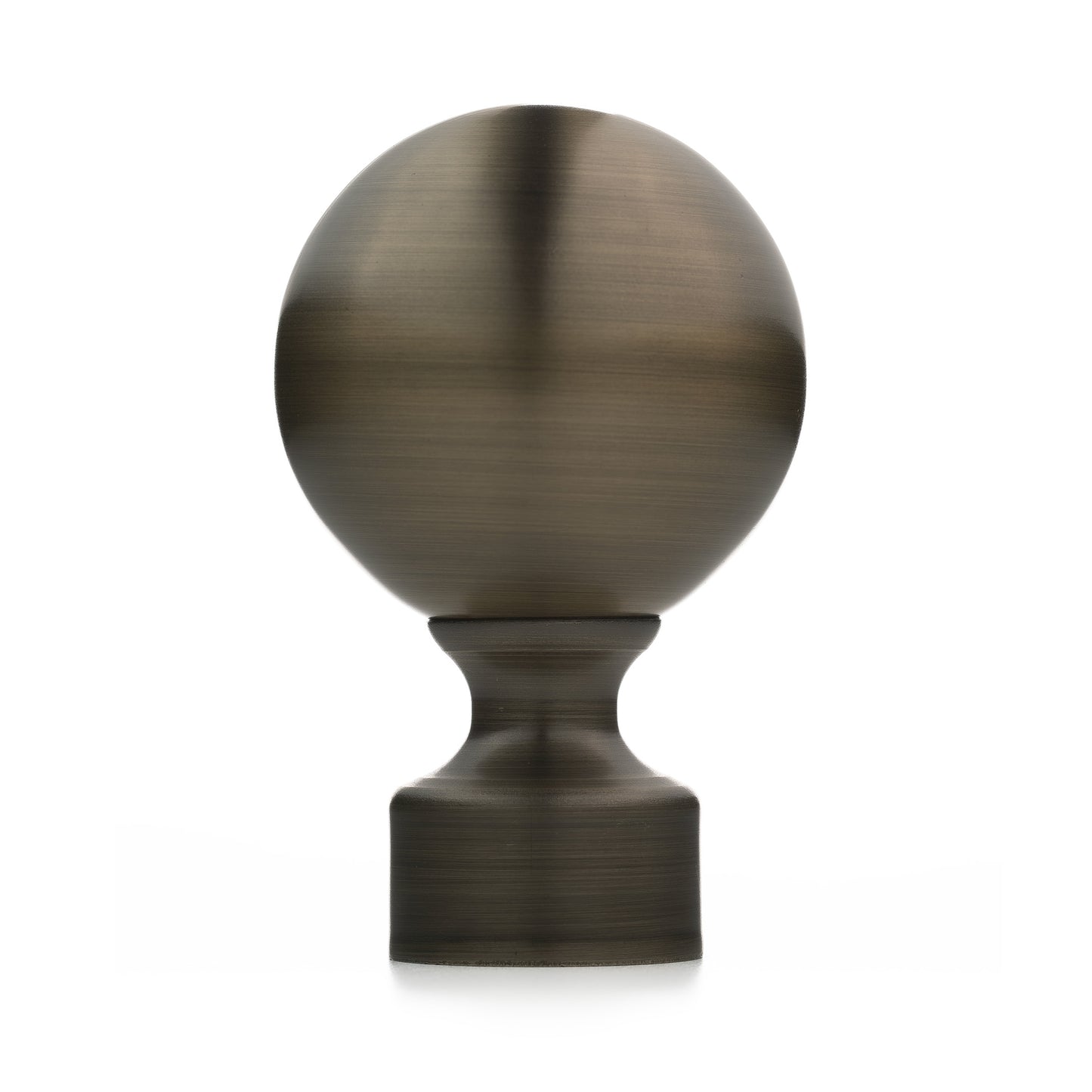 Curtain Standard R35 Ball Finial Spun Gold