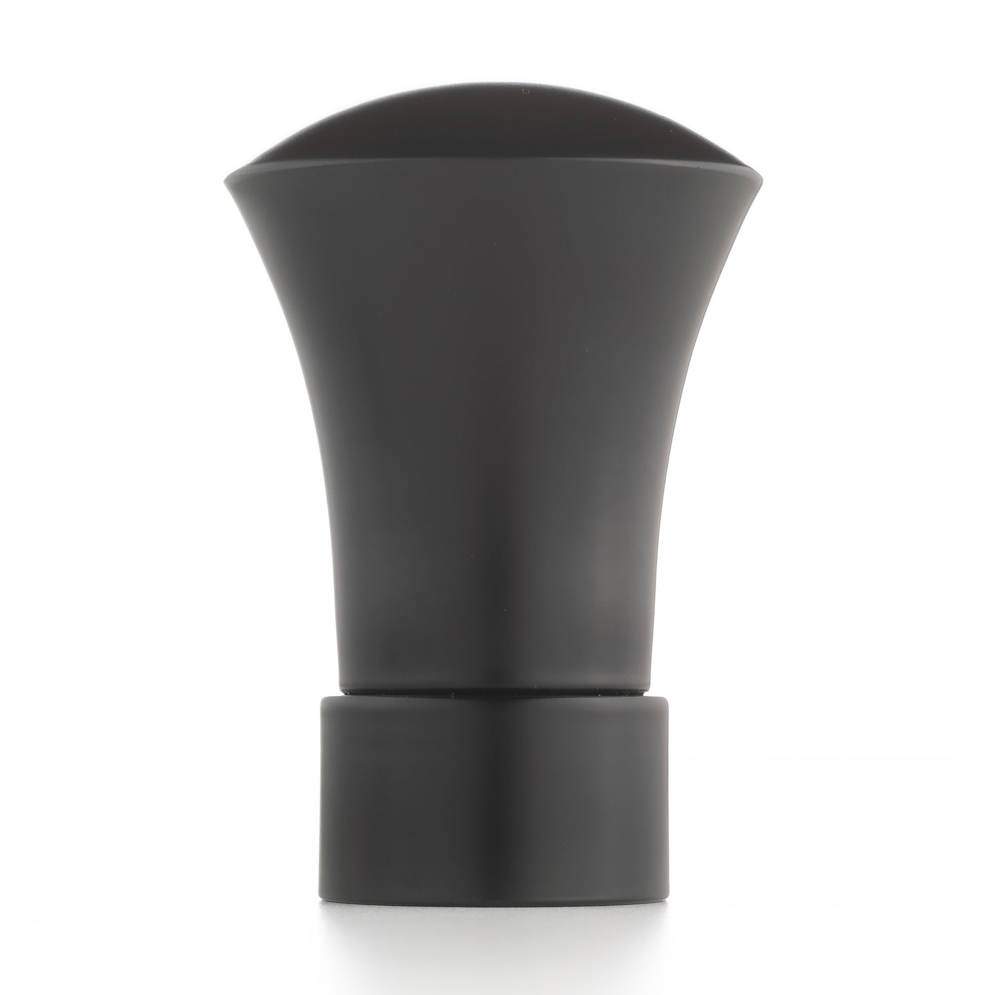Curtain Standard R35 Trumpet Finial Black Matte
