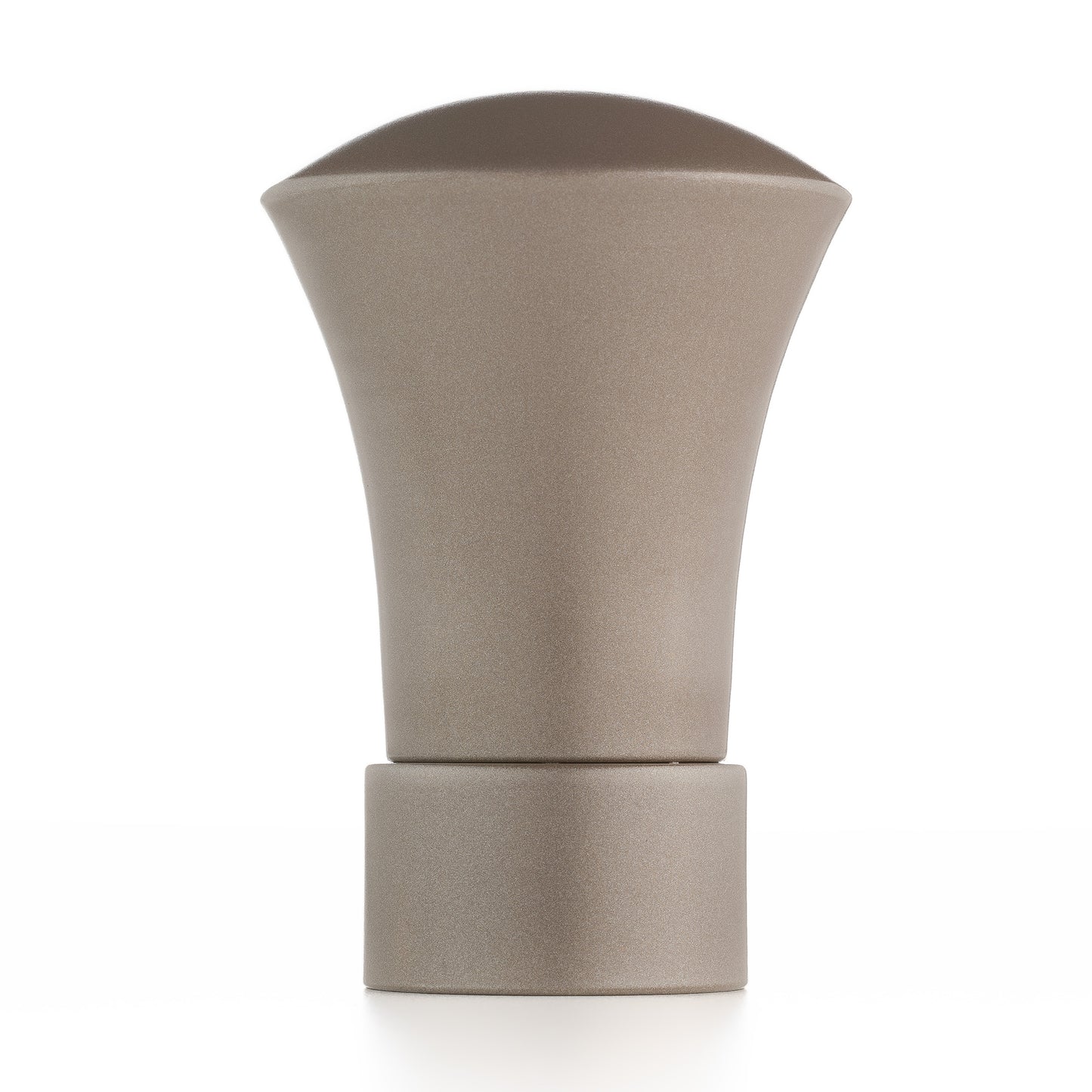 Curtain Standard R35 Trumpet Finial Champagne