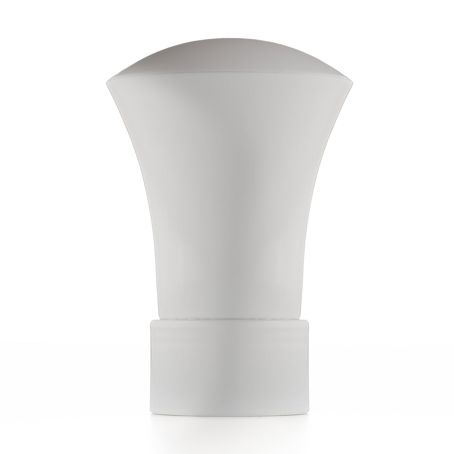 Curtain Standard R35 Trumpet Finial White Gloss
