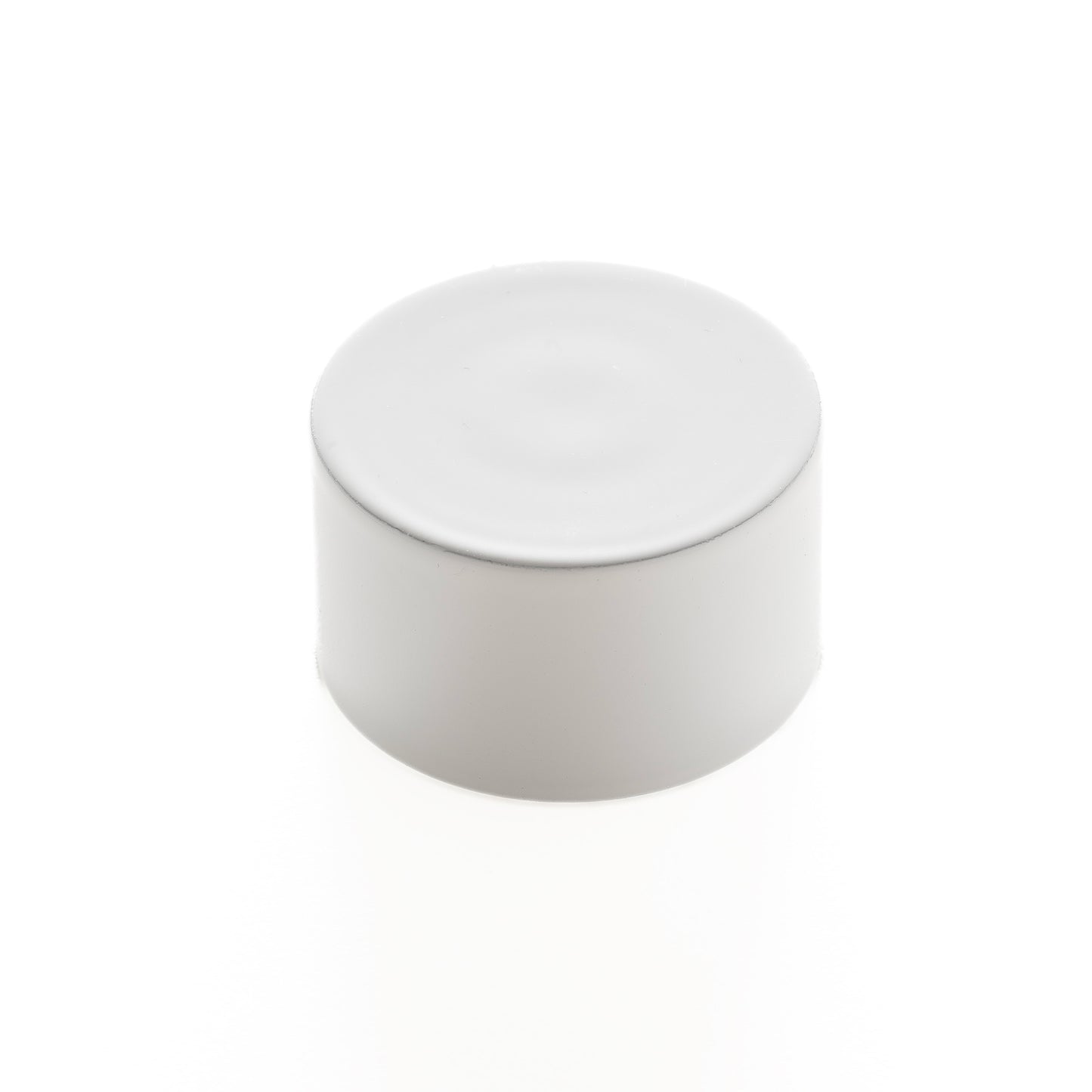 Curtain Standard R35 End Cap Finial White Gloss