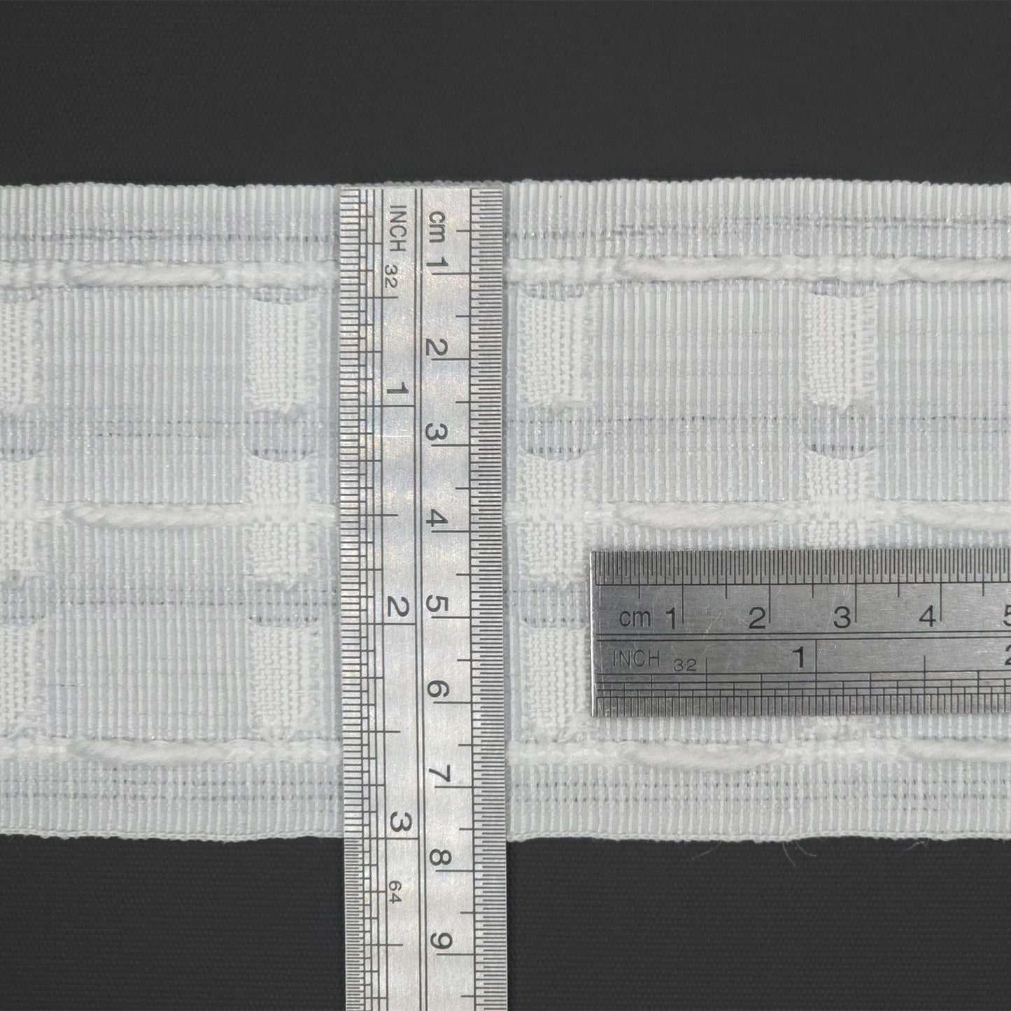 Curtain Pleat 75mm Pencil Tape White