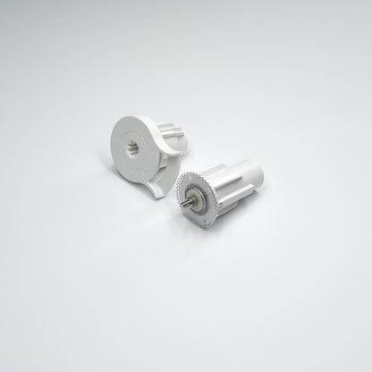 Roller Winder 40mm Fixed Guide 90 Winder White