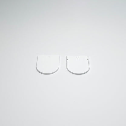 Roller RB08 SG 40mm Proj Bracket Cover White