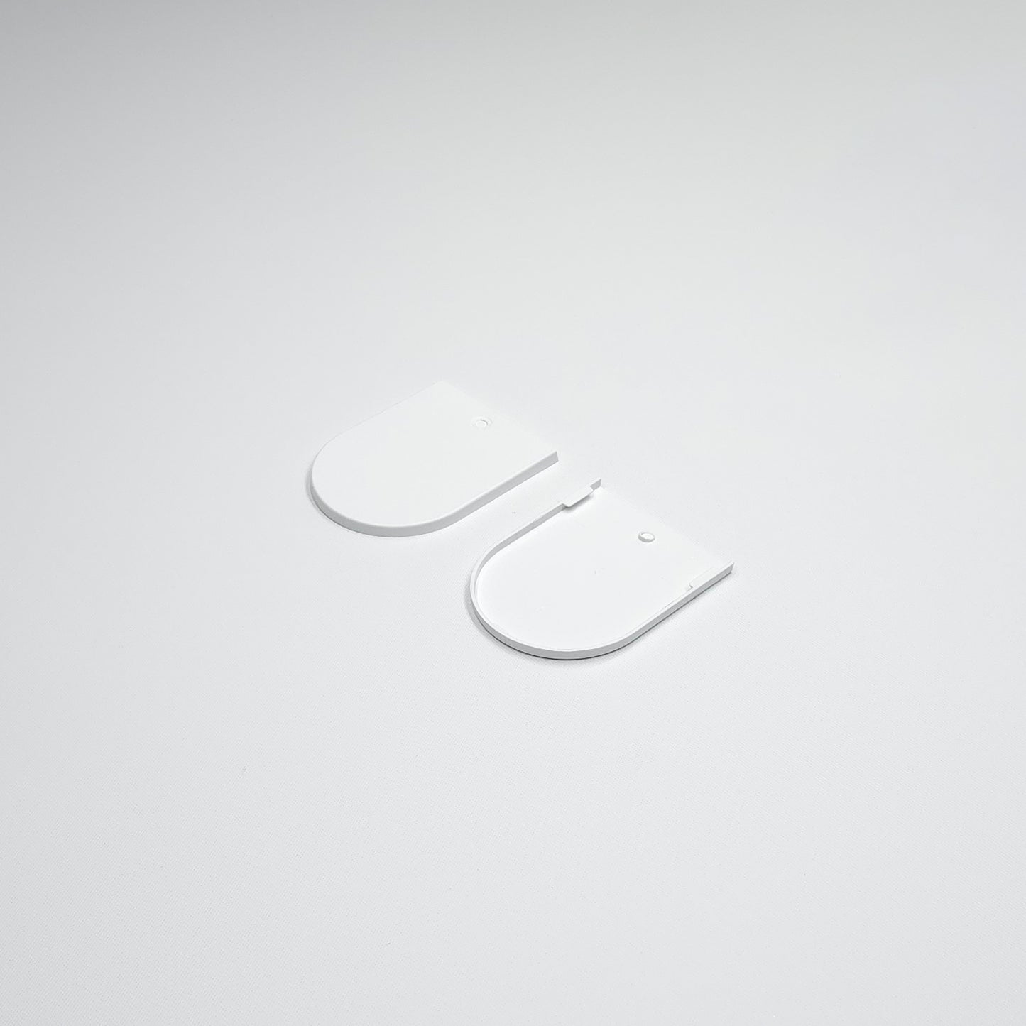 Roller RB08 SG 40mm Proj Bracket Cover White
