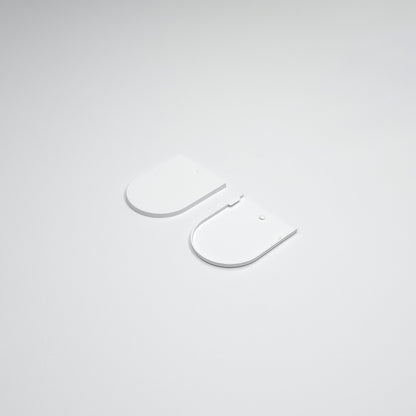 Roller RB08 SG 40mm Proj Bracket Cover White