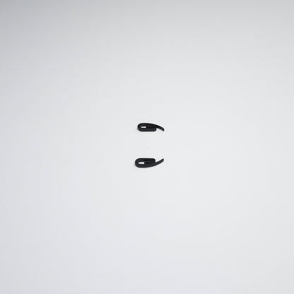 Curtain Wave Fold Hook Black