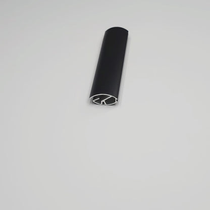 (SAMPLE ONLY) Roller Oval 5.8m Bottom Bar Matte Black