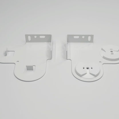 Roller RB08 DB Square-X Bracket White