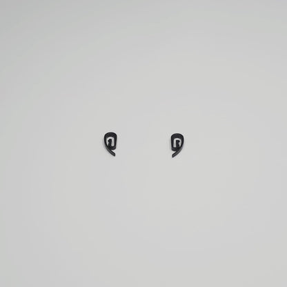 Curtain Wave Fold Hook Black